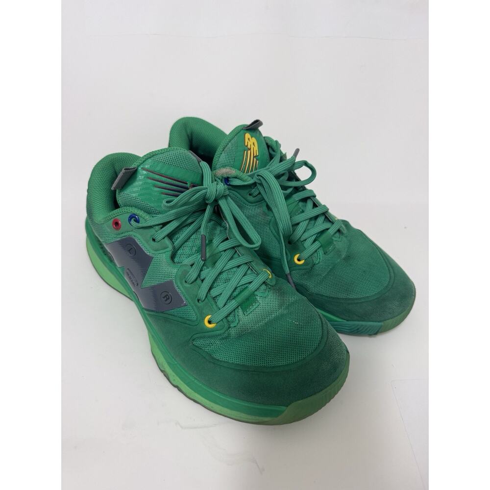 New Balance Hesi Low Gamer Tag Pack Green Synthetic Sneaker Lace Size 8.5